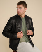 Otis Racer Leather Jacket