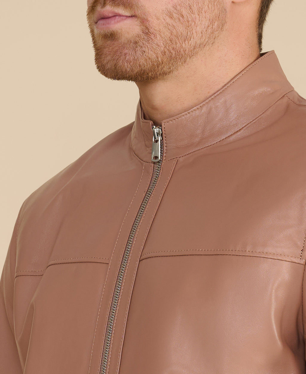 Otis Racer Leather Jacket