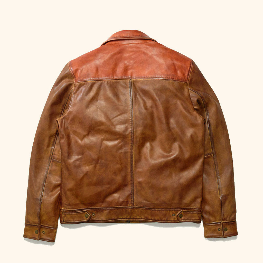 Western Elkhorn Leather Jacket | Copper and Whiskey