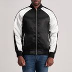Clarke Black Varsity Jacket