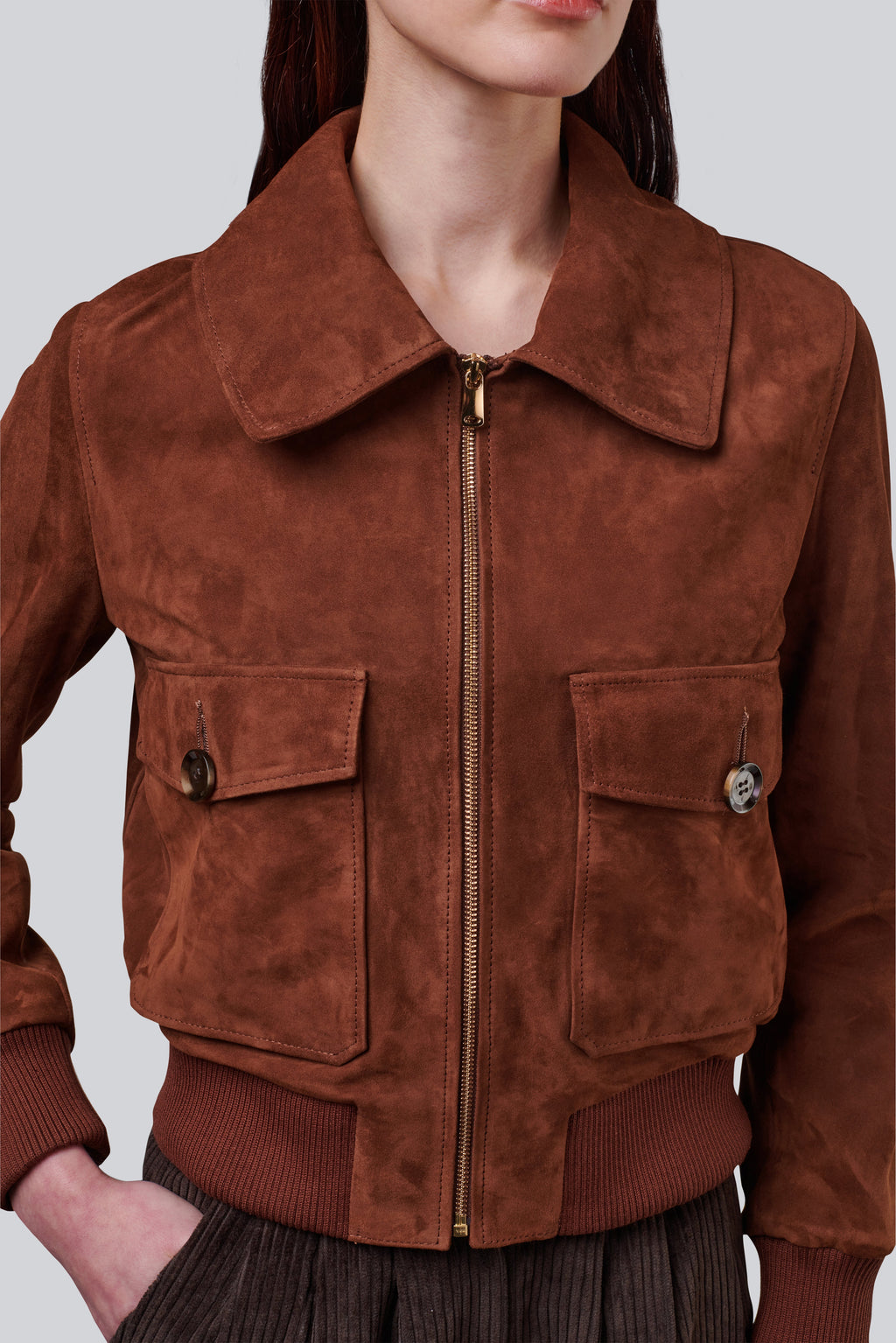Evie Suede Jacket