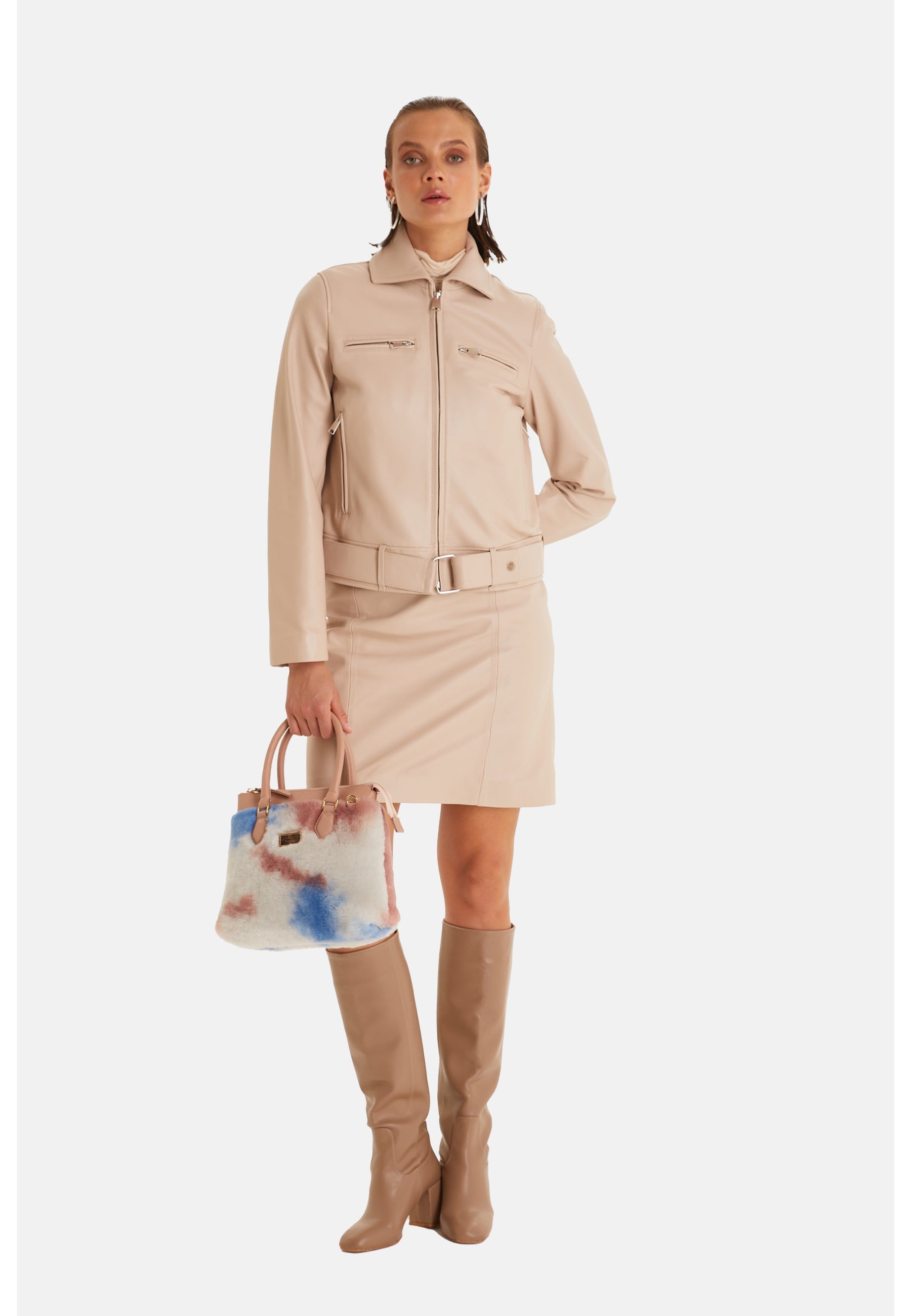 Imogen Leather Blazer