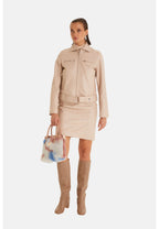 Imogen Leather Blazer