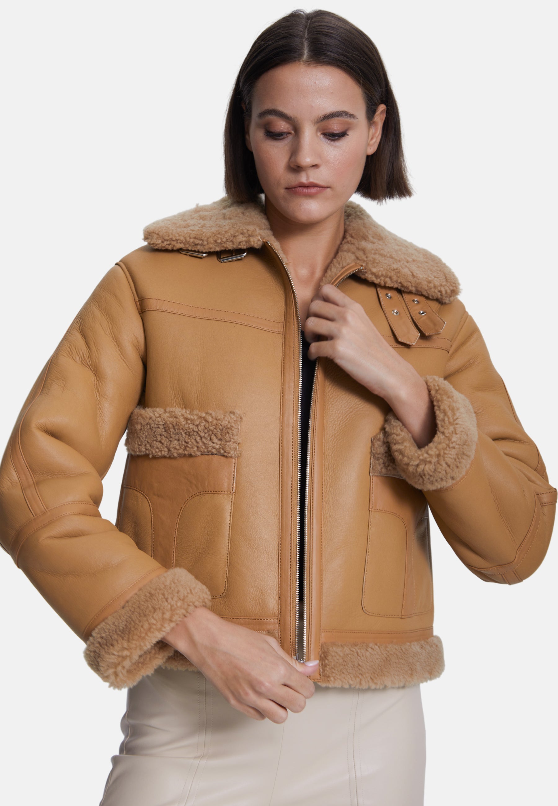Ophelia Sheepskin Jacket