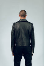 Biker Leather Jacket Tall