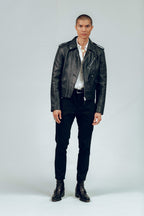 Biker: Aspen Leather Jacket Tall (Man)