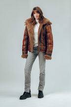 Bronx: Vintage Shearling Jacket (Woman)