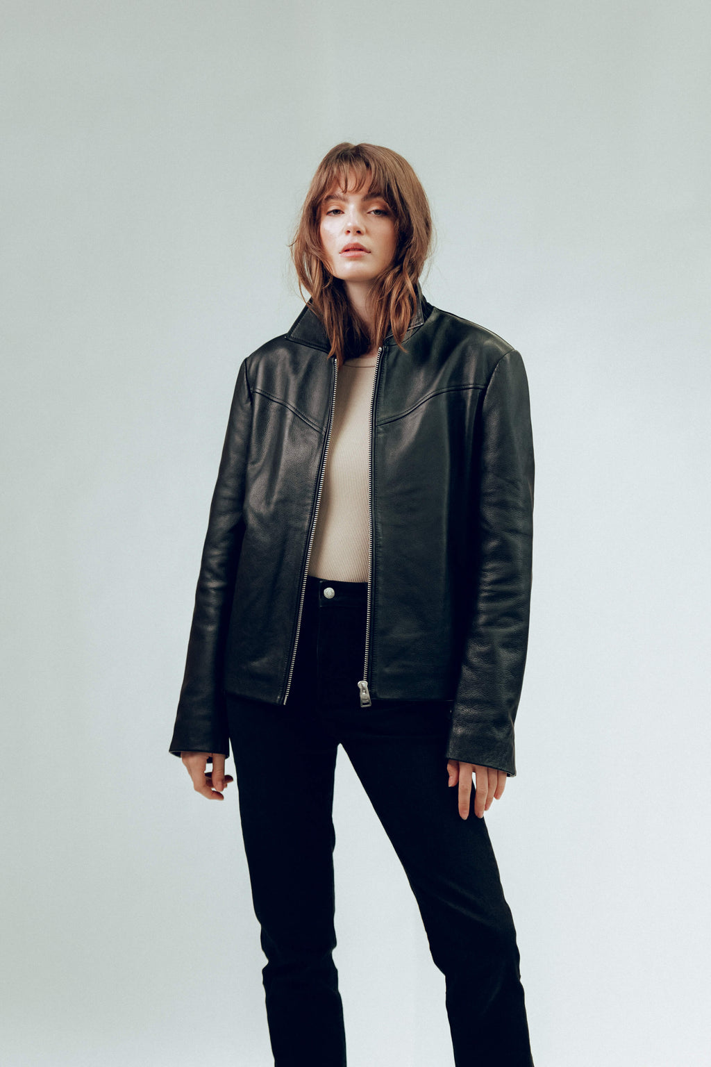 Hendrix Leather Jacket (Woman)