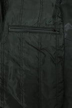 Men's Green Napa Leather Blouson Jacket - Classic Paul Style