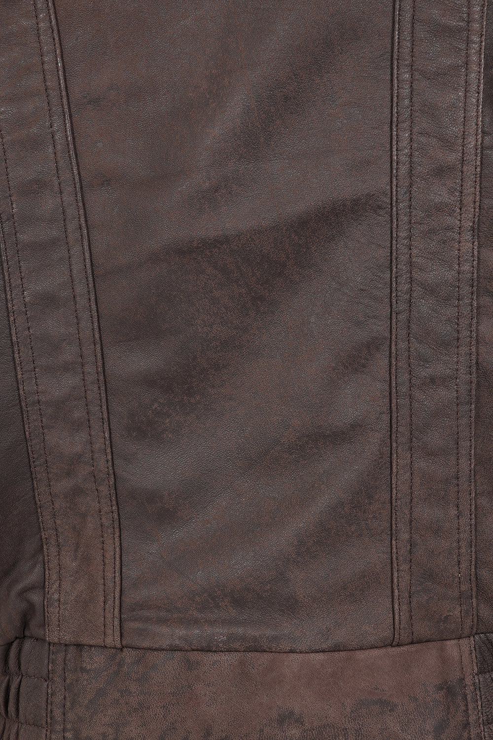 Men's Premium Dark Brown Nappa Leather Blouson Jacket - Paul