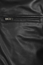 JIMMY Classic Black Lamb Nappa Leather Jacket - Men's Everyday