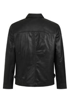 JIMMY Classic Black Lamb Nappa Leather Jacket - Men's Everyday