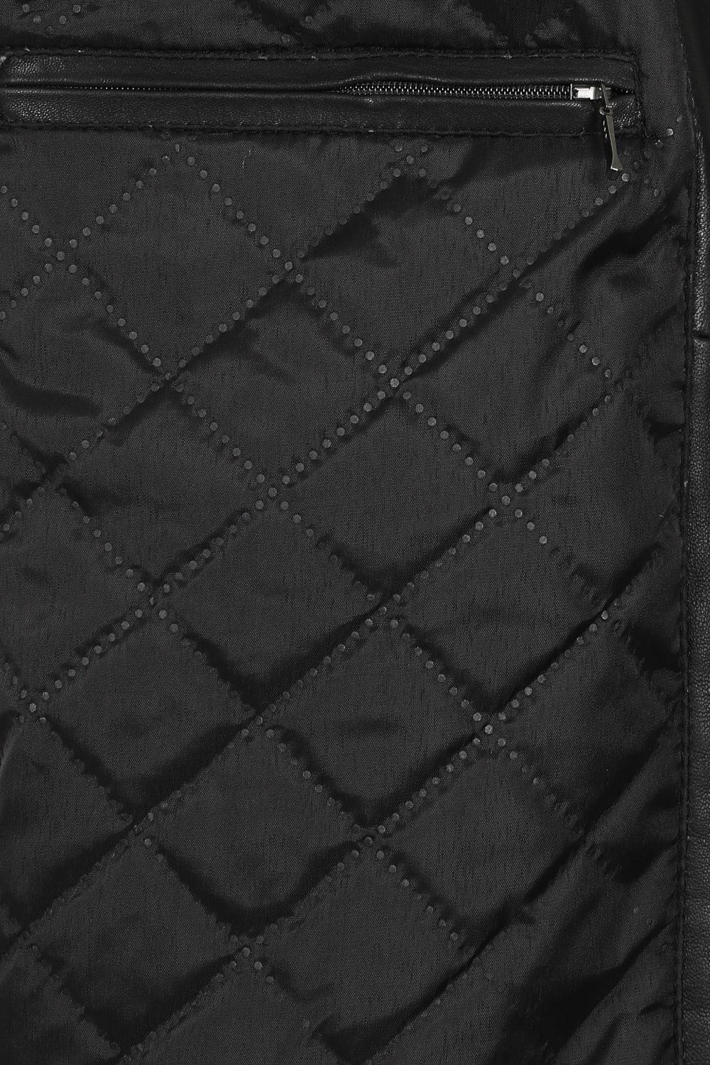 JIMMY Classic Black Lamb Nappa Leather Jacket - Men's Everyday