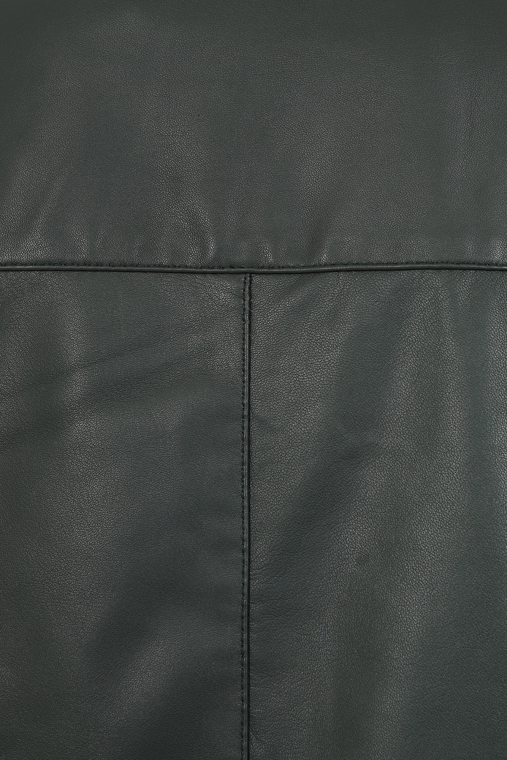Billy Men's Green Napa Leather Mandarin Collar Classic Jacket