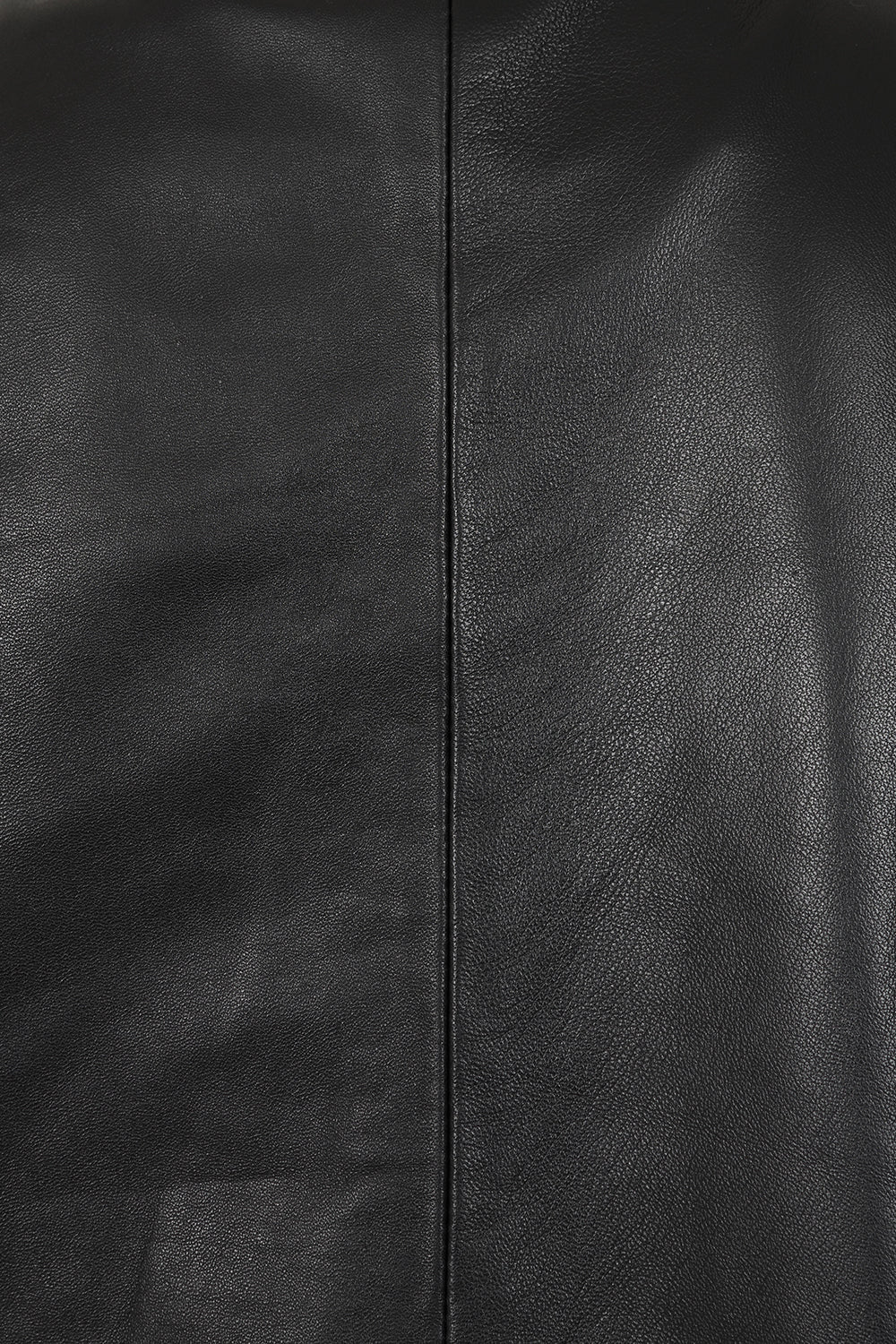 Premium Nappa Leather Bomber Jacket Men's Black - Lleyton