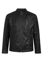 NEIL Rock2 Premium Lamb Nappa Leather Jacket - Black Classic Mens