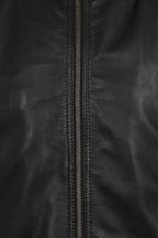 NEIL Rock2 Premium Lamb Nappa Leather Jacket - Black Classic Mens