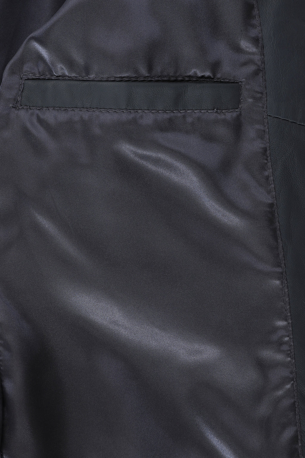 Women's Navy 'Sky' Blue Leather Biker Jacket with Plenty of Style and Nicely Fitted - 'CHLOE'