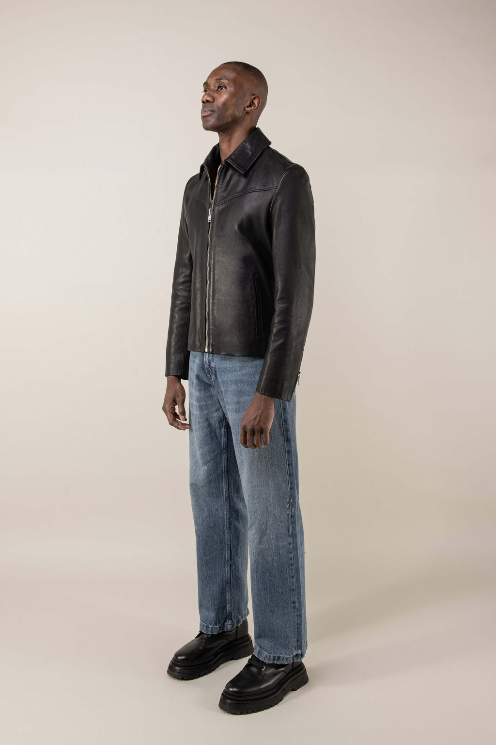 Hendrix Leather Jacket  (Man)