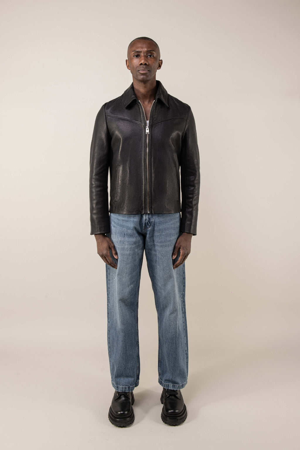 Hendrix Leather Jacket  (Man)