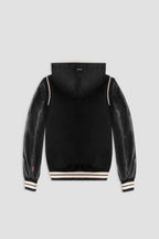 Hooded Varsity Jacket
