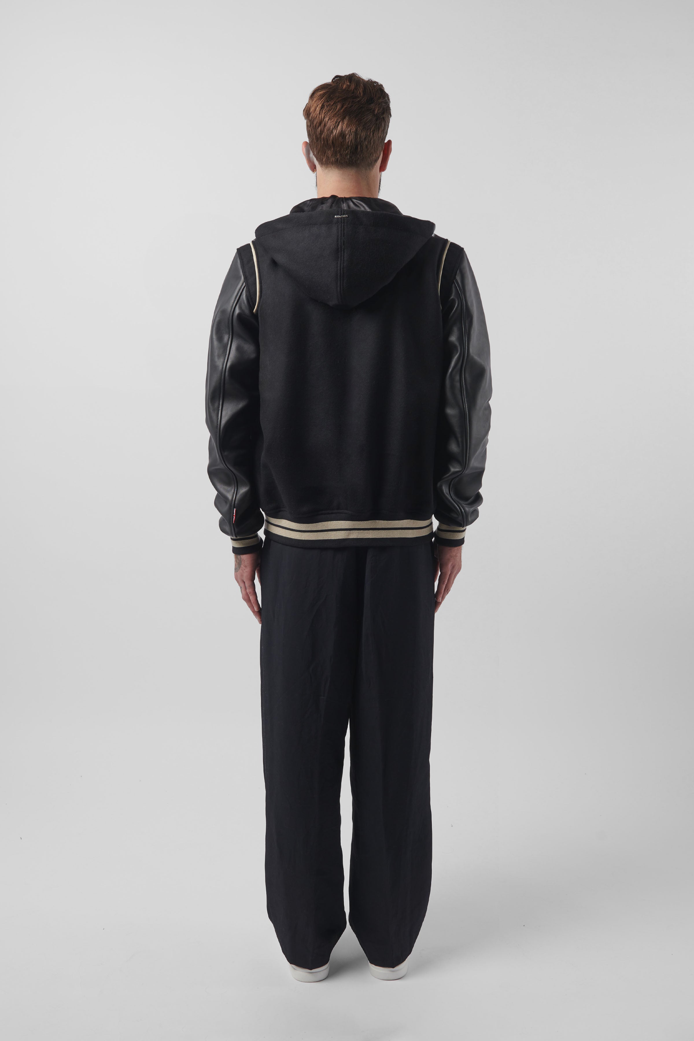 Hooded Varsity Jacket