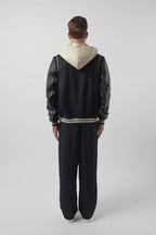 Hooded Varsity Jacket