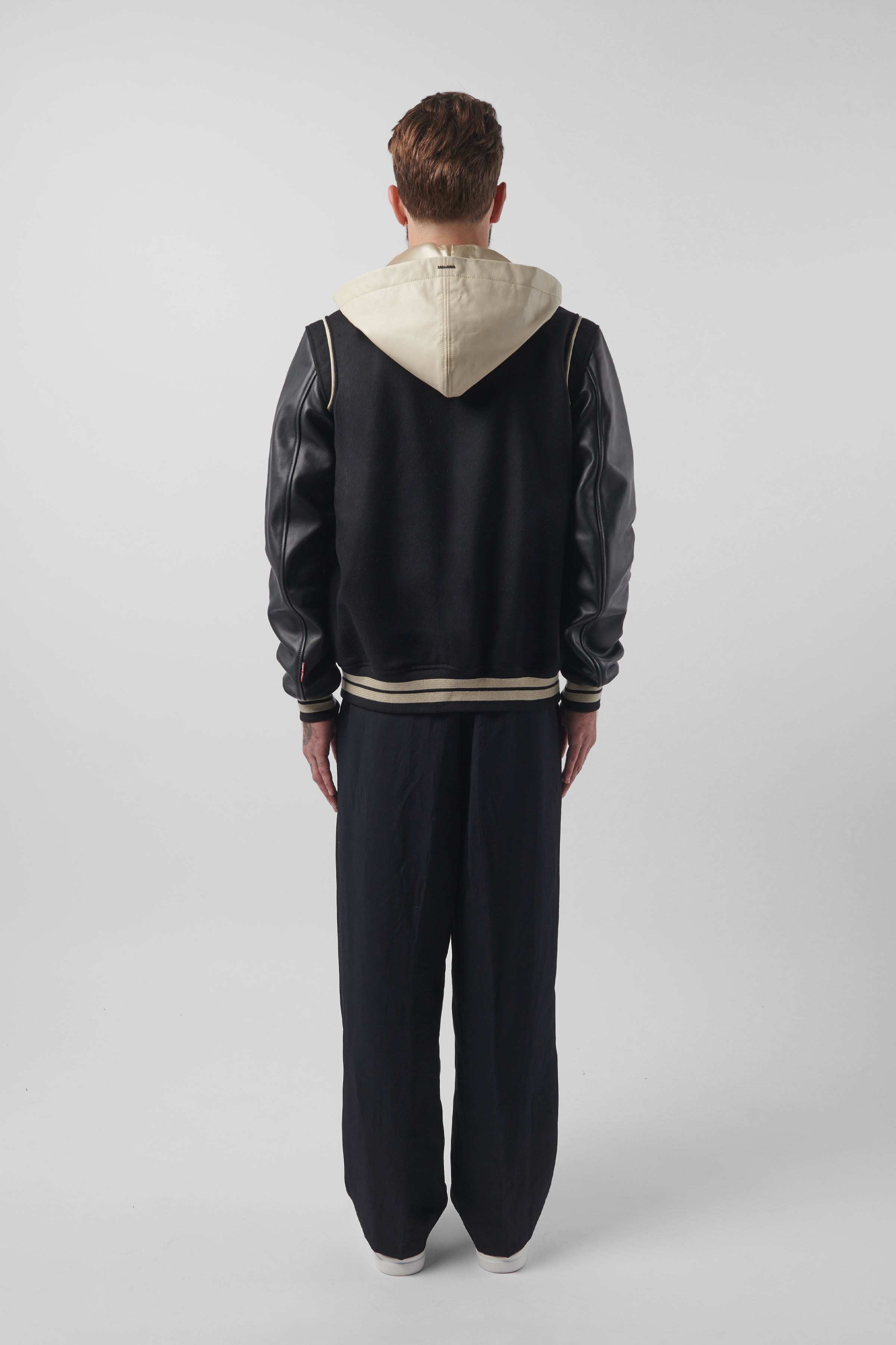 Hooded Varsity Jacket