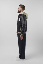 Hooded Varsity Jacket