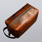 Bison Leather Dopp Bag