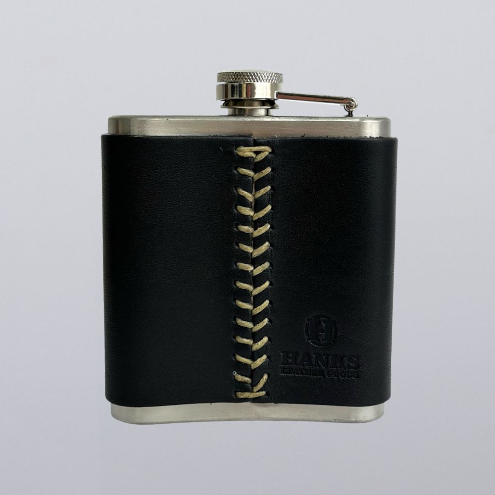 Leather Covered Flask