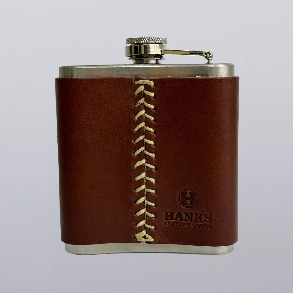 Leather Covered Flask