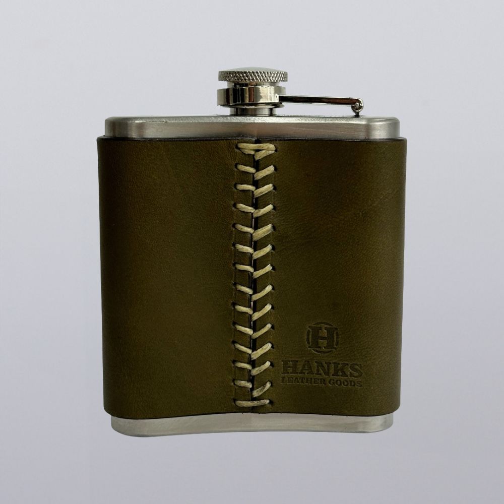 Leather Covered Flask