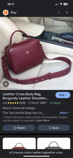 Custom Raj Vara Leather Bag 1/2 Installment