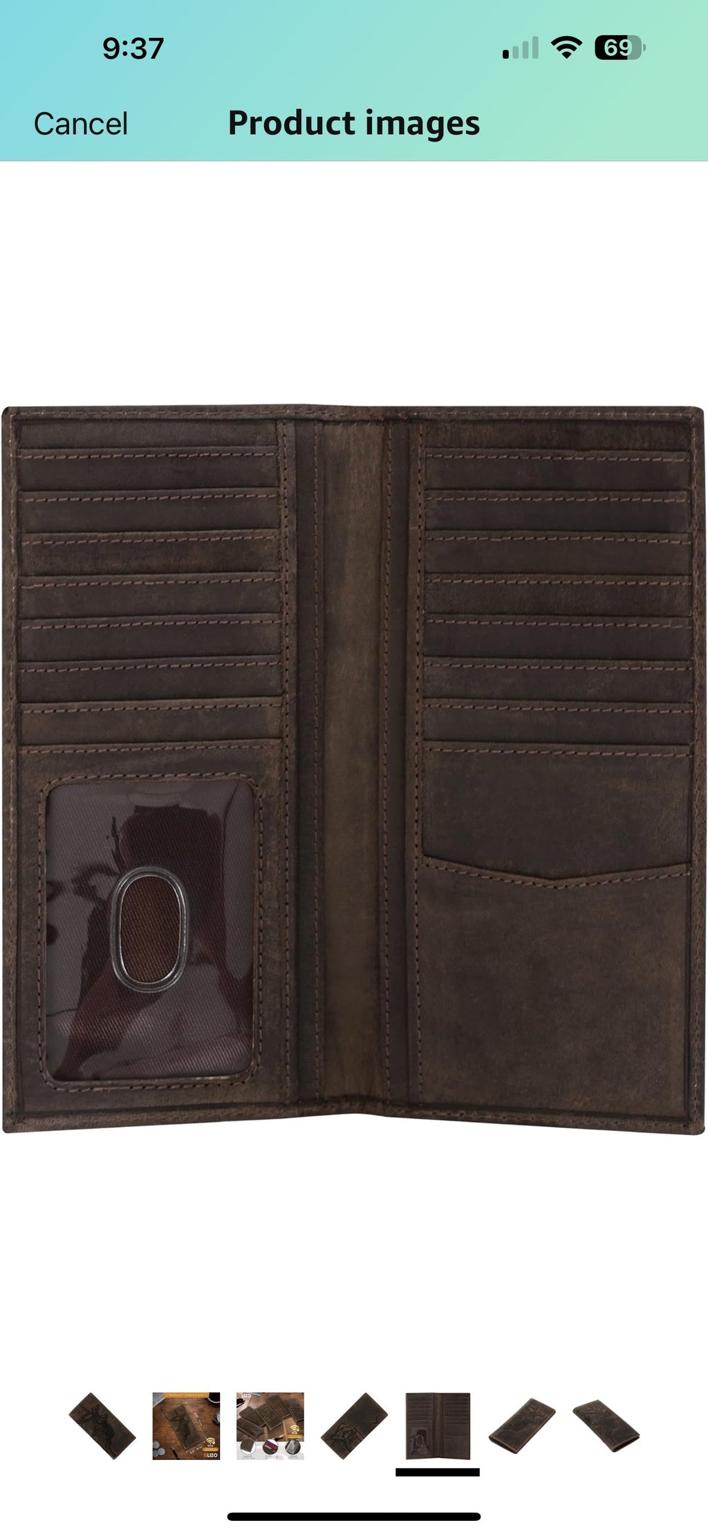 Gerard Custom Leather Wallet 1/2 Installment