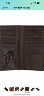 Gerard Custom Leather Wallet 1/2 Installment