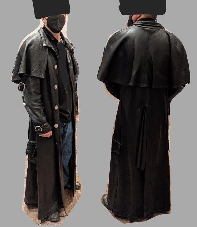 Custom Courtney Leather Coat