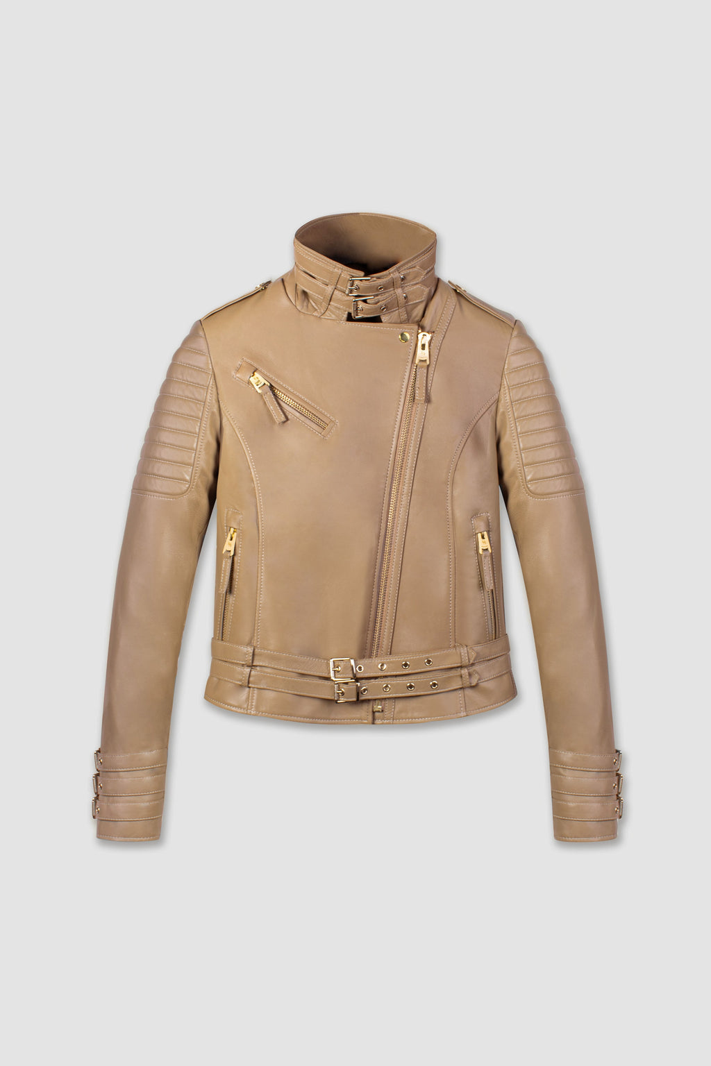 JAWS 3.0 SAND LEATHER JACKET
