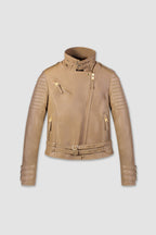 JAWS 3.0 SAND LEATHER JACKET