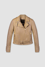 JAWS 3.0 SAND LEATHER JACKET