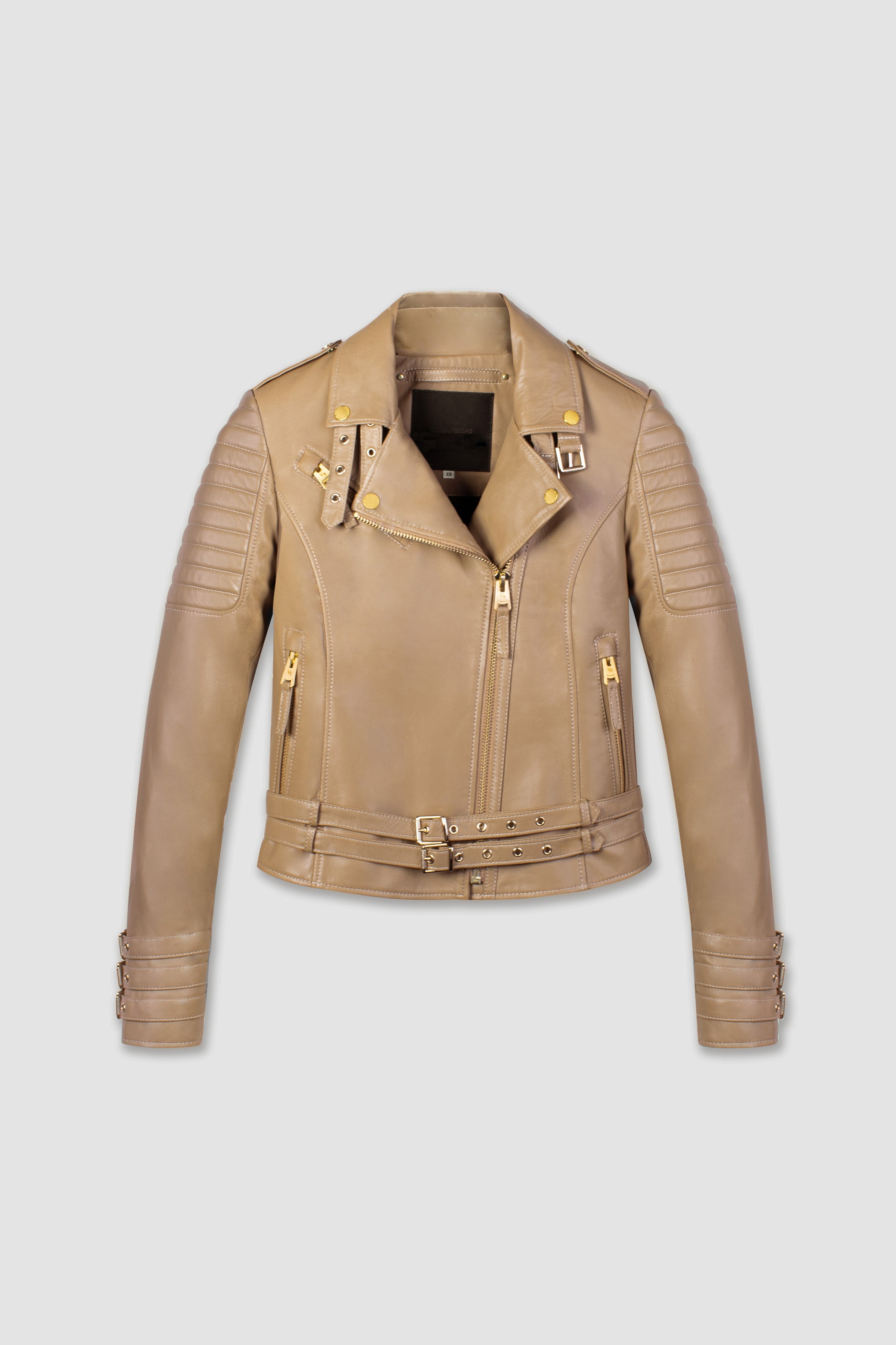 JAWS 3.0 SAND LEATHER JACKET