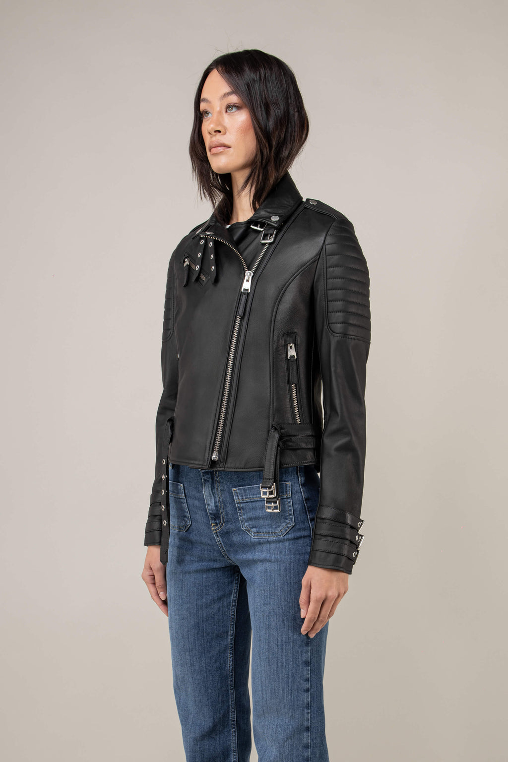 Jaws 3.0 Tall Brushed Silver Hardware