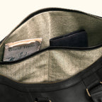 Limited Edition Jefferson Leather Duffle | Black
