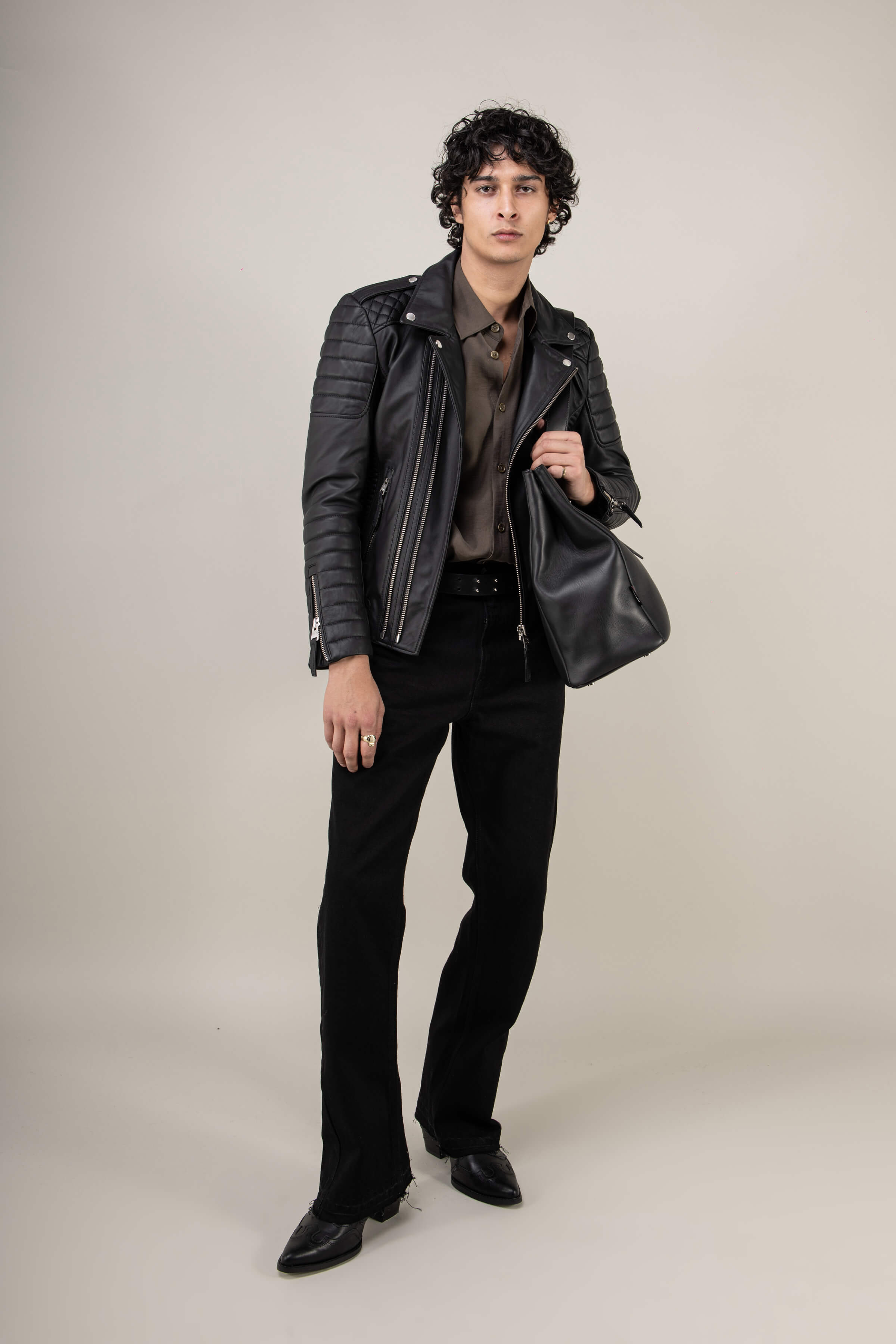 Kay Michaels 3.0 Tall Leather Jacket (Man)