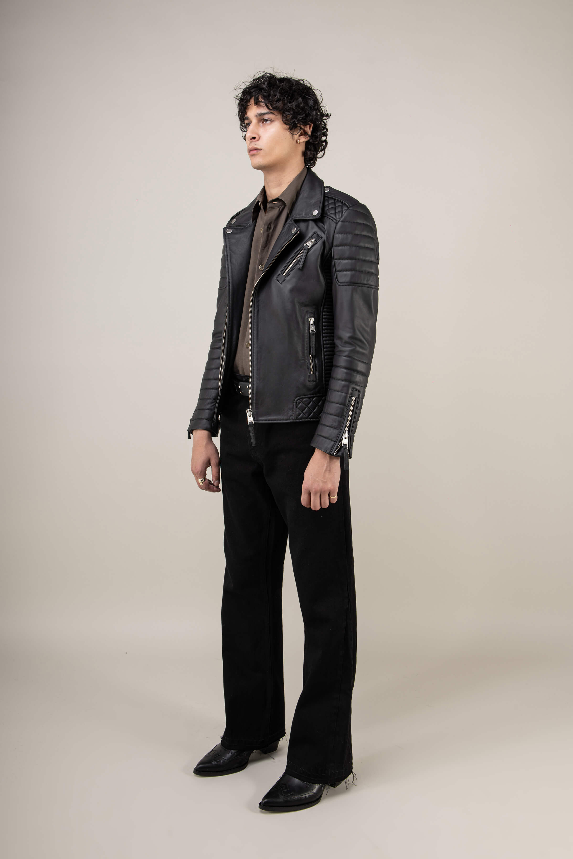 Kay Michaels 3.0 Tall Leather Jacket (Man)