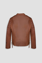 Kay Michaels 3.0: Retro Brown Leather Jacket (Man)