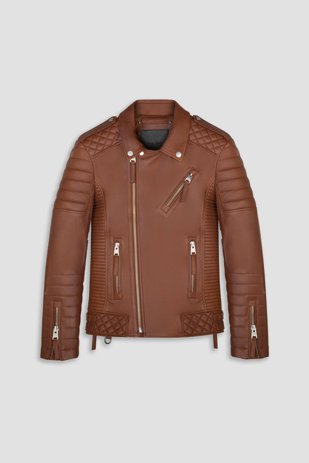 Kay Michaels 3.0: Retro Brown Leather Jacket (Man)