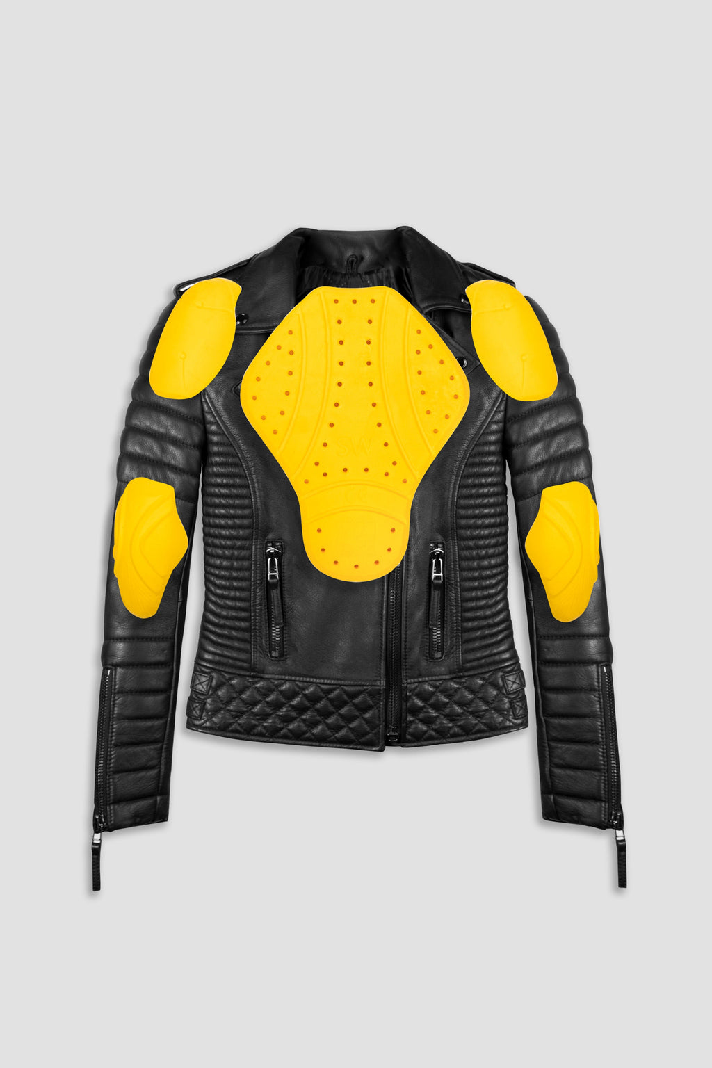 Kay Michaels: Biker Protection Leather Jacket (Woman)