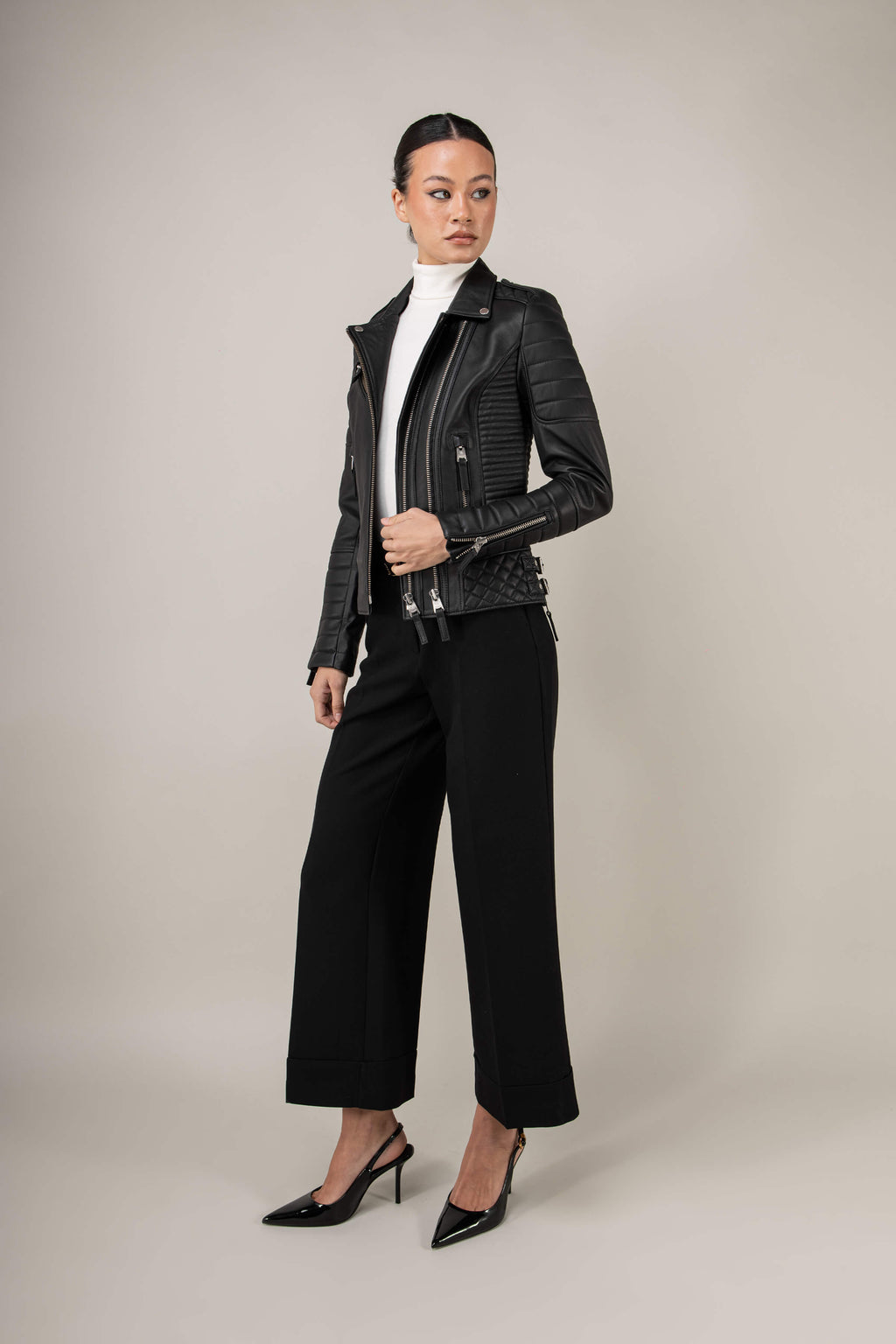 Kay Michaels 3.0 Leather Jacket (Woman)