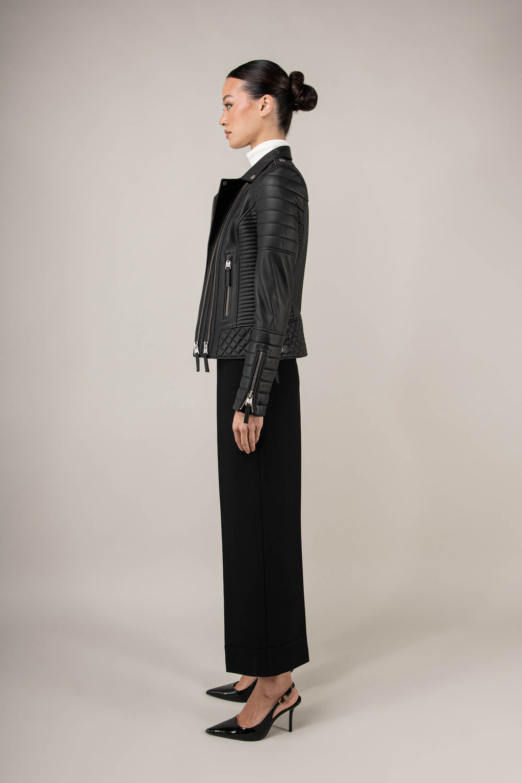 Kay Michaels 3.0 Leather Jacket (Woman)